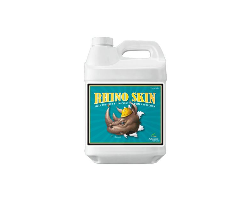 Escudo protector Rhino Skin de Advanced Nutrients para aumentar la resistencia estructural del cultivo.