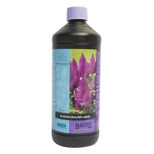 Blossom Builder Liquid de Atami, potenciador de fósforo y potasio para el final de la floración.