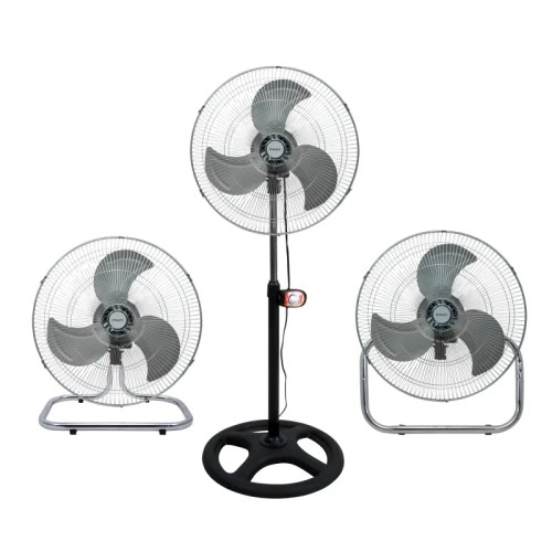 Ventilador ProVent de 45cm montado en modo pared para ahorrar espacio en el cultivo.