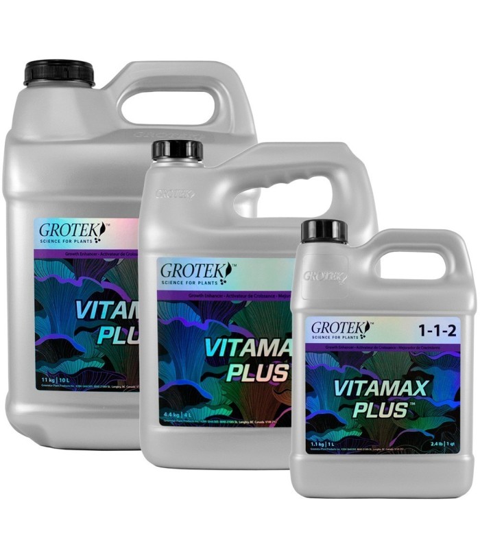 Plantas en fase de crecimiento mostrando un desarrollo lateral vigoroso tras usar Vitamax Plus.