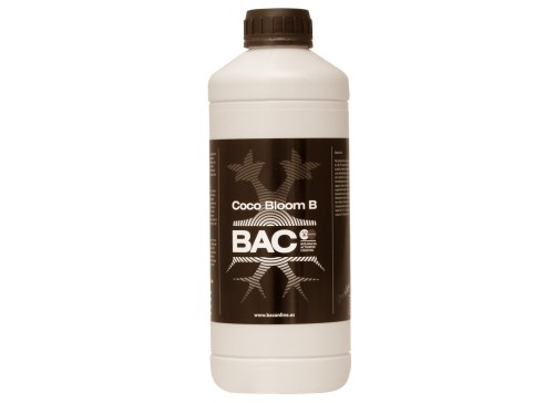 Fertilizante Coco Bloom B, parte B del sistema de nutrición para la fase de floración en fibra de coco.