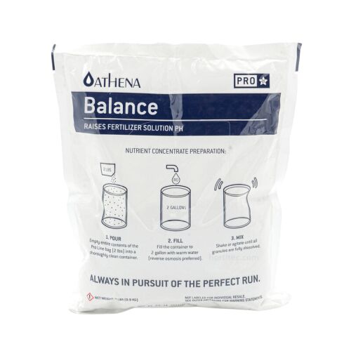 athena-pro-balance-regulador-ph-estabilizador-nutrientes Athena Pro Balance en polvo para la estabilización de soluciones nutritivas.