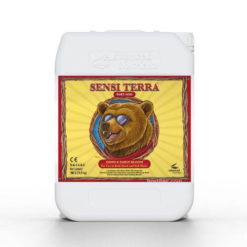 Sensi Terra Part One de Advanced Nutrients, fertilizante base para la fase vegetativa en cultivos de suelo.
