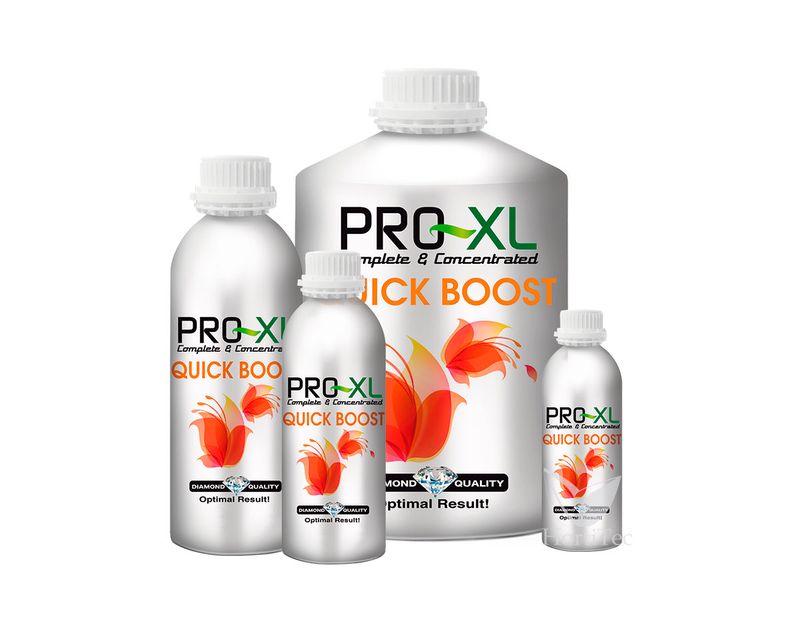 Formación de los primeros brotes florales tras la aplicación del acelerador Quick Boost de Pro-XL.