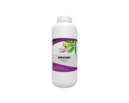 Plantas con hojas brillantes y turgentes tras ser tratadas con el pulverizador Hy-Pro Spray Mix.