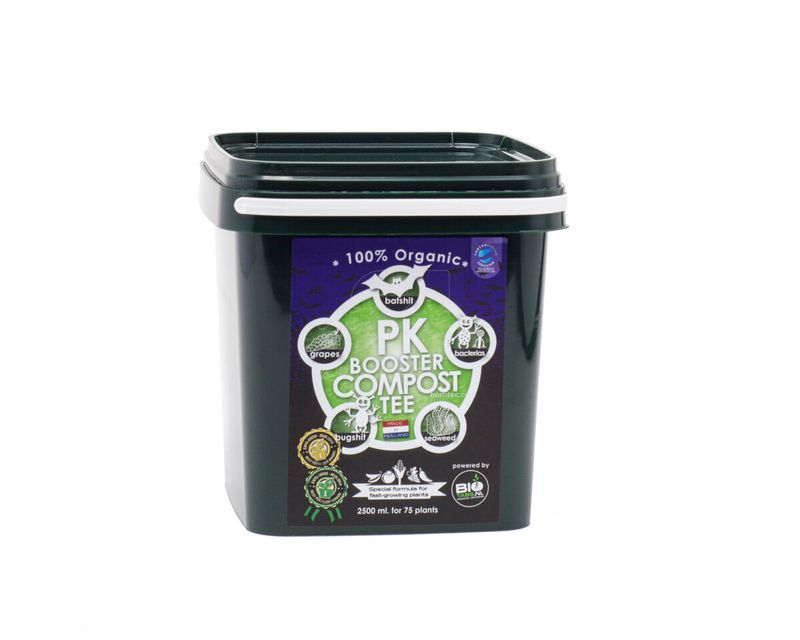 Preparación de té de compost con BioTabs para maximizar la producción de resina y flores.
