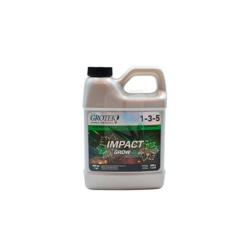 grotek-impact-grow-b-base-crecimiento-potasio-magnesio Estructura de planta robusta y raíces sanas optimizadas con el uso de Grotek Impact Grow B.