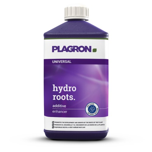 plagron-hydro-roots-estimulador-radicular-hidroponia Raíces blancas, densas y saludables en un sistema hidropónico tras aplicar Hydro Roots