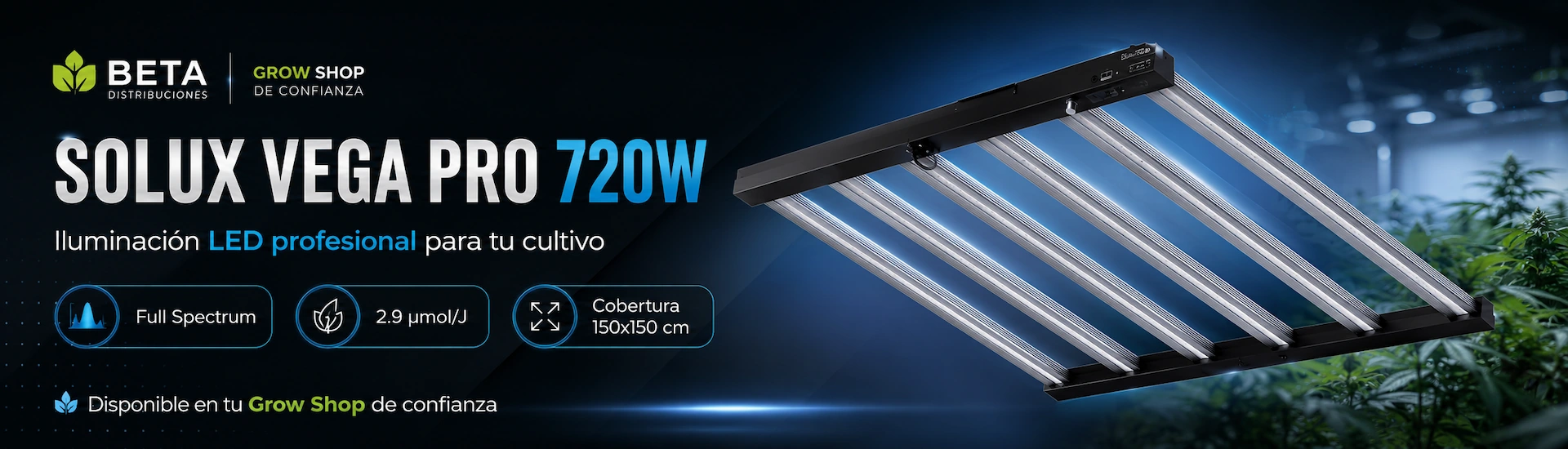 Grow Shop Castellon Leds cultivo