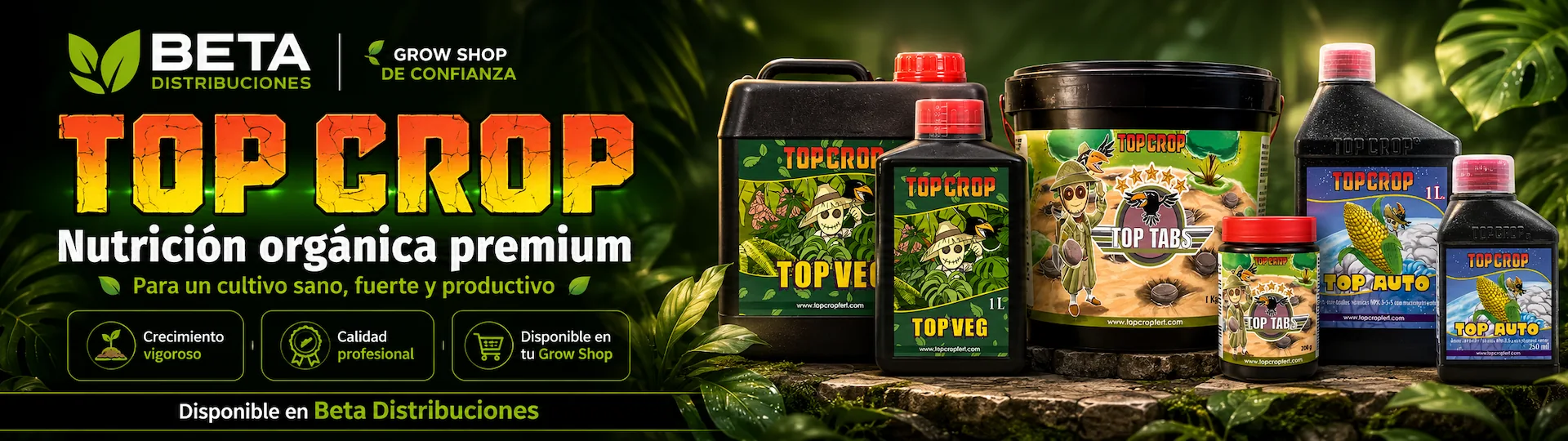Grow Shop Castellon Top Crop